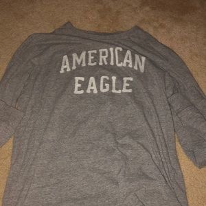 Medium American Eagle Long Sleeved Shirt